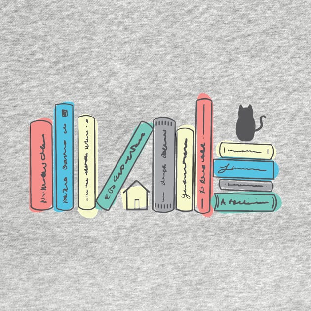 Book Lover by Cloud Eight Design